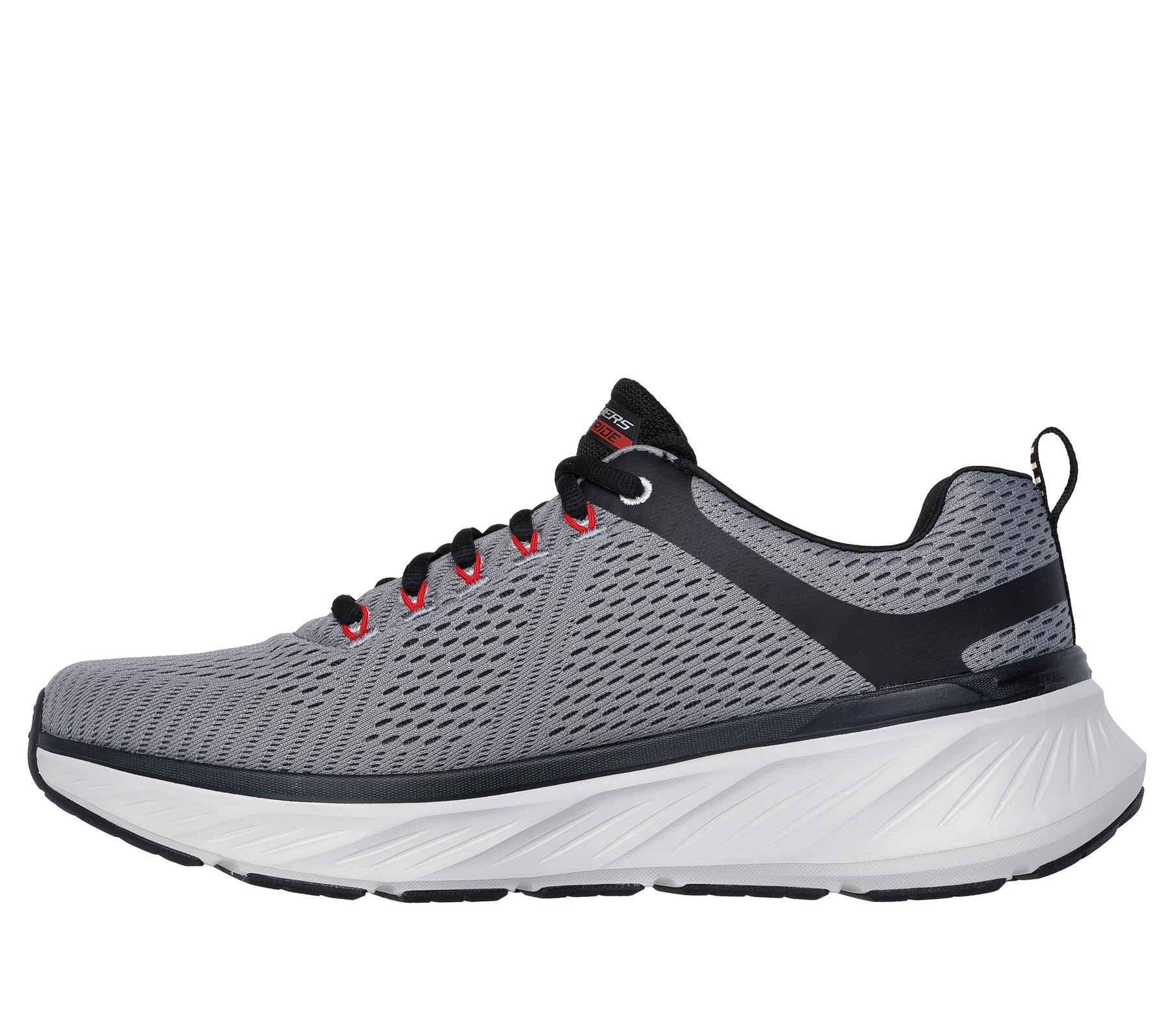 Skechers Lace Up Sneaker Shoe For Men Edgeride Contention in Charcoal/Black, 5.5-13