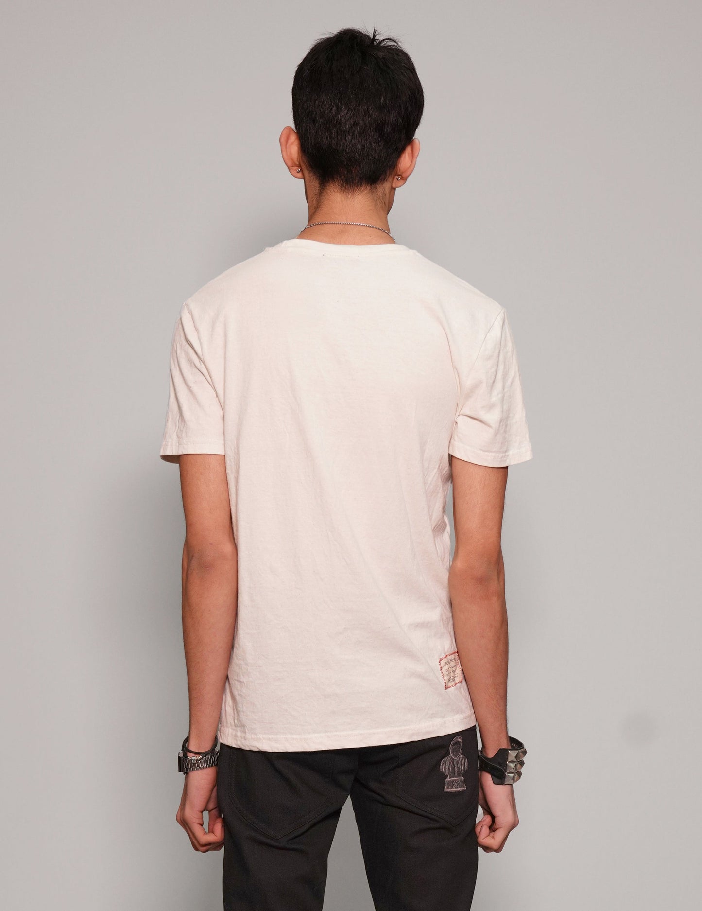 'Anarchy' T-Shirt in Ecru