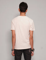 'Purple Haze' T-Shirt in Ecru