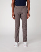 Wrangler Men's Greensboro Stretch Straight Leg Chino in Quiet Grey (W15QWA172) Size 34 - 46