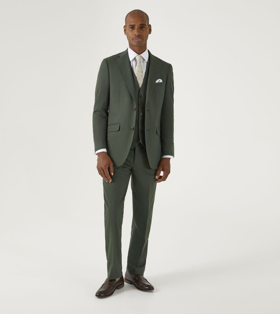 Skopes Tailored Fit Harvey Suit Jacket For Men in Green, 36S-62L