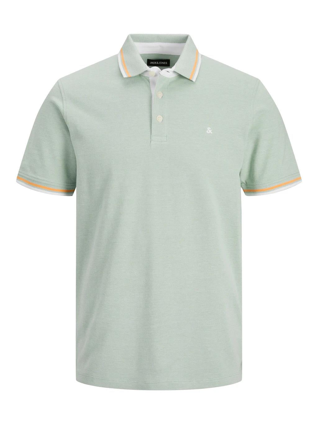 Jack & Jones (12143859) Men's Plus Size JJEPAULOS Polo Shirt in 6 Colours 2XL to 6XL