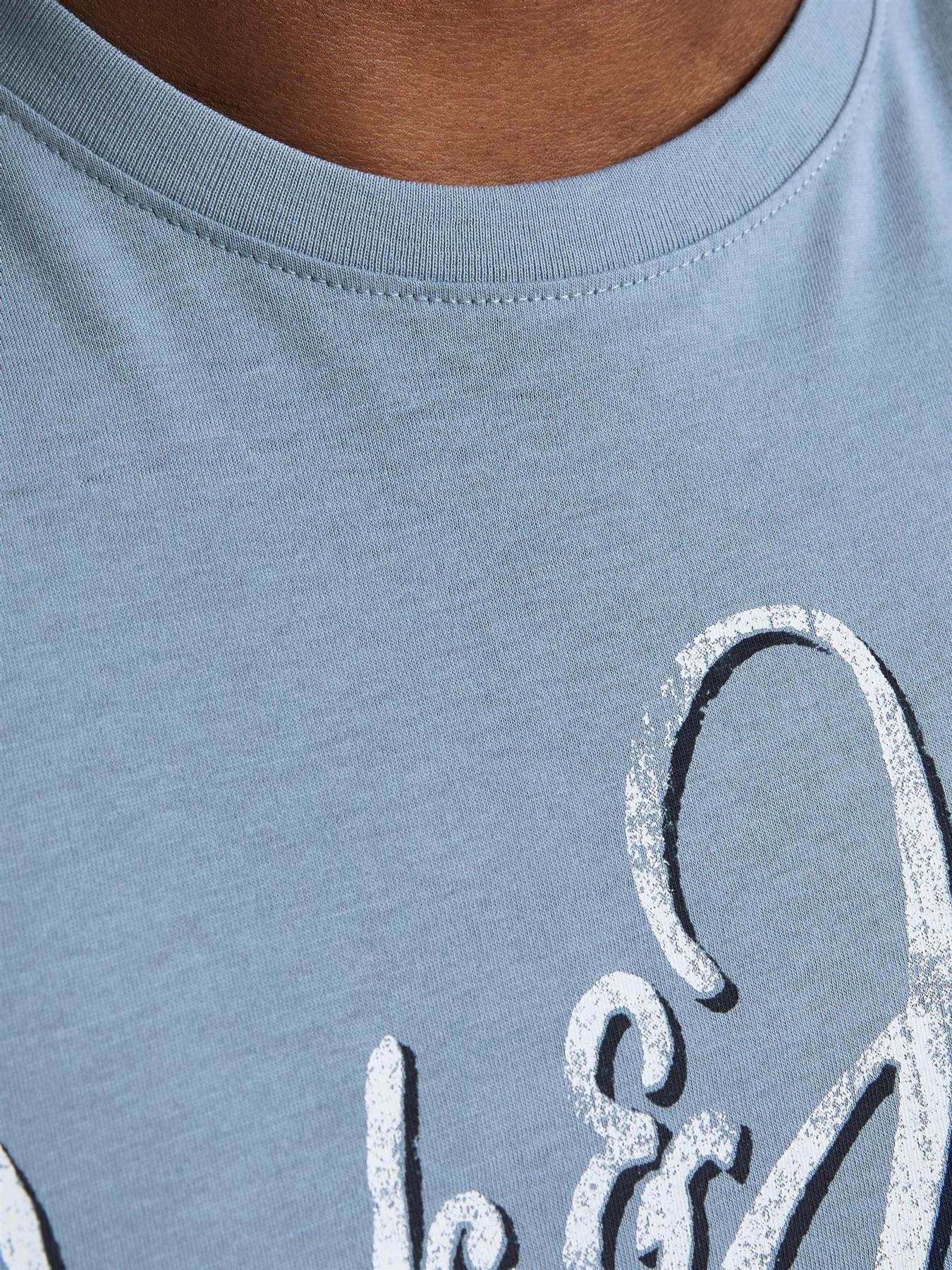 Jack & Jones Mens Plus Logo Printed Tee