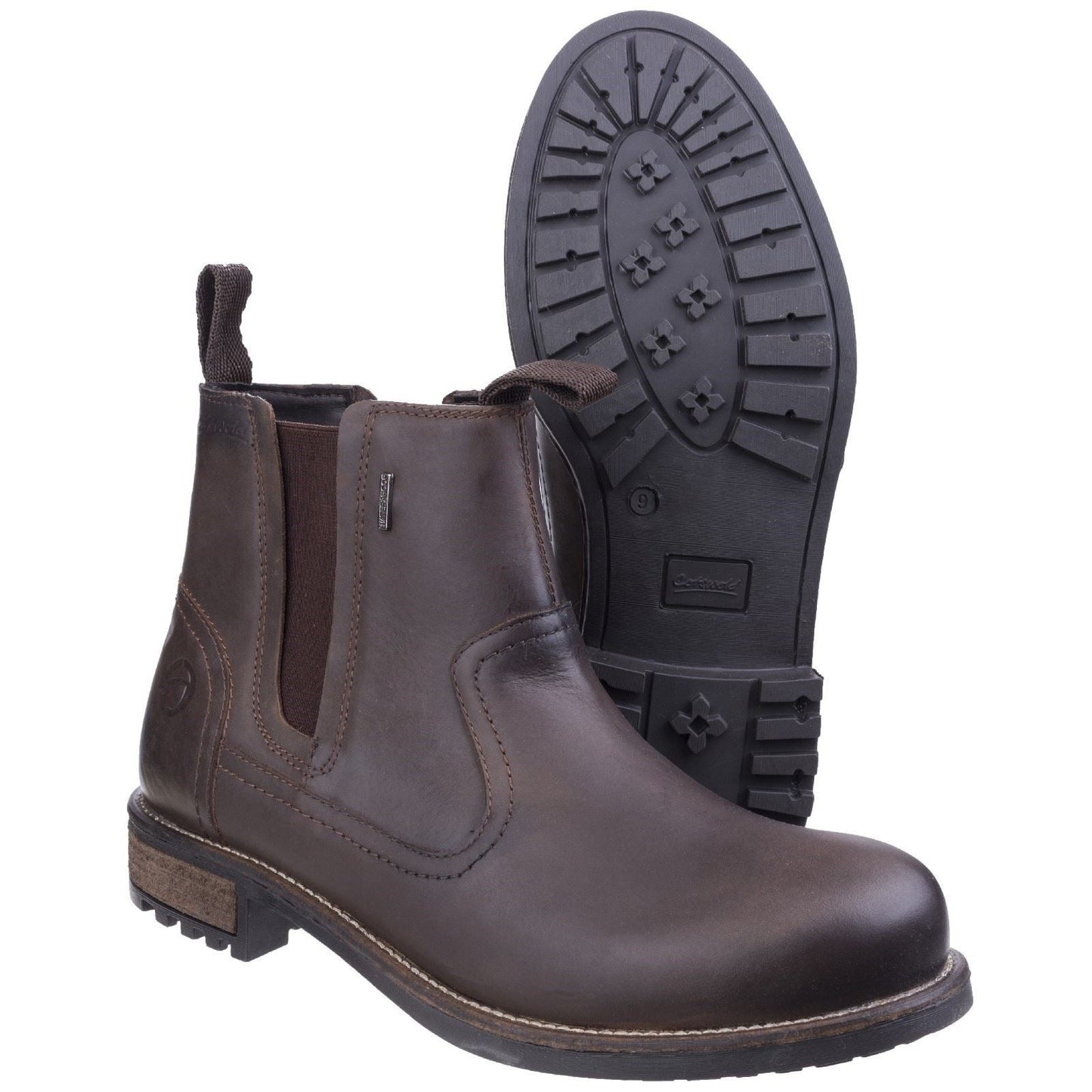 Cotswold Men Boots - Worcester Boot in Brown, 6-12