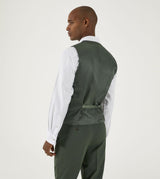 Skopes Harvey Suit Waistcoat For Men in Green, 36R-62R