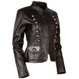 T5J4 Women’s Military Parade Jacket - Black