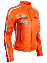 QOOC Women's Racing Biker - Light Orange