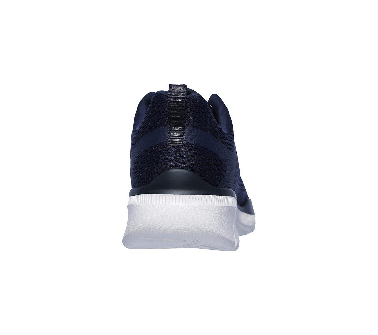 SKECHERS Men's Relaxed Fit-Equalizer 3.0 Track shoe/Trainers in Navy/Orange