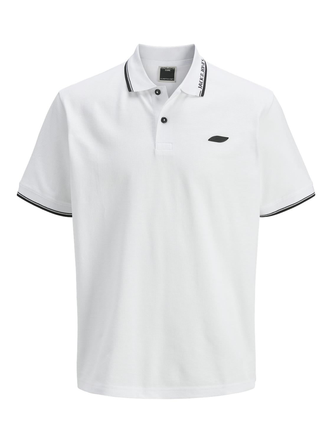 Jack & Jones Short Sleeves Polo Shirt For Men (JCOPACER JACQUARD) in 3 Colours, S-XXL