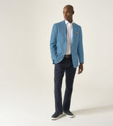 Skopes Tailored Fit Jamie Suit Jacket For Men in Aqua Blue, 36S-62L
