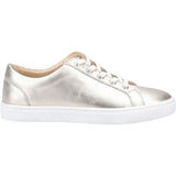 Hush Puppies Tessa Laces Ladies Shoes in Gold