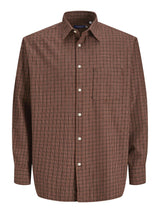 Jack & Jones Long Sleeves Check Shirt For Men (JORROBB) in 2 Colours, L-XL