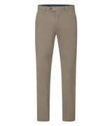 Skopes Men's Antibes Tapered Fit Casual Trouser in Stone 28 Short to 46 Regular