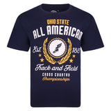 Kam - Twin Pack Athletic Tee In Charcoal-Navy 2Xl-8Xl