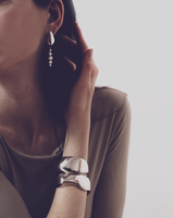 Milos Sculpted Cuff | Sterling Silver