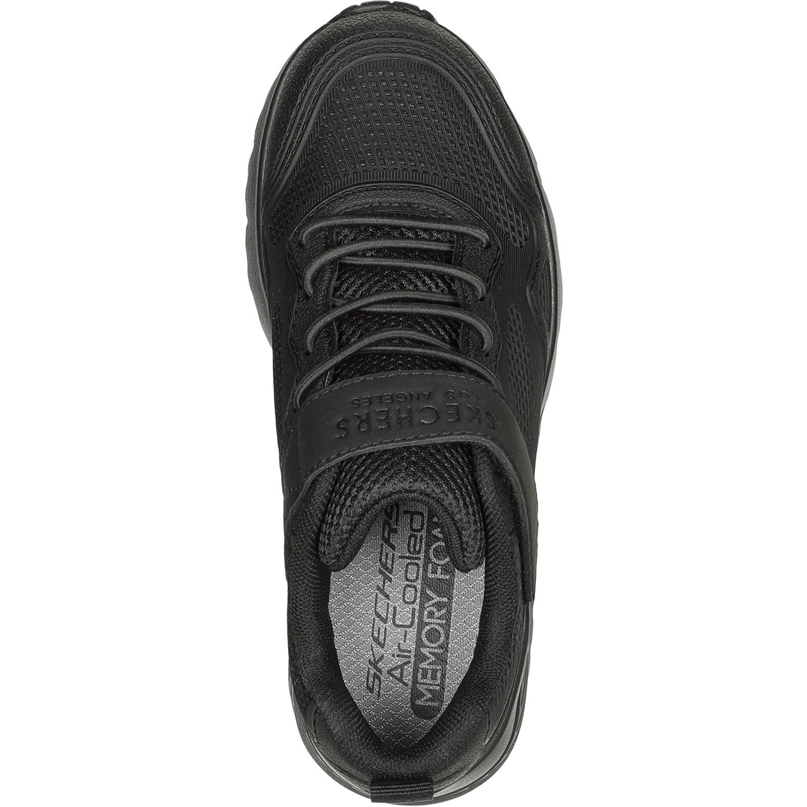 Skechers Boys Trainer - Uno Lite - Worlo in Black, 1-13.5 - GAR403651L