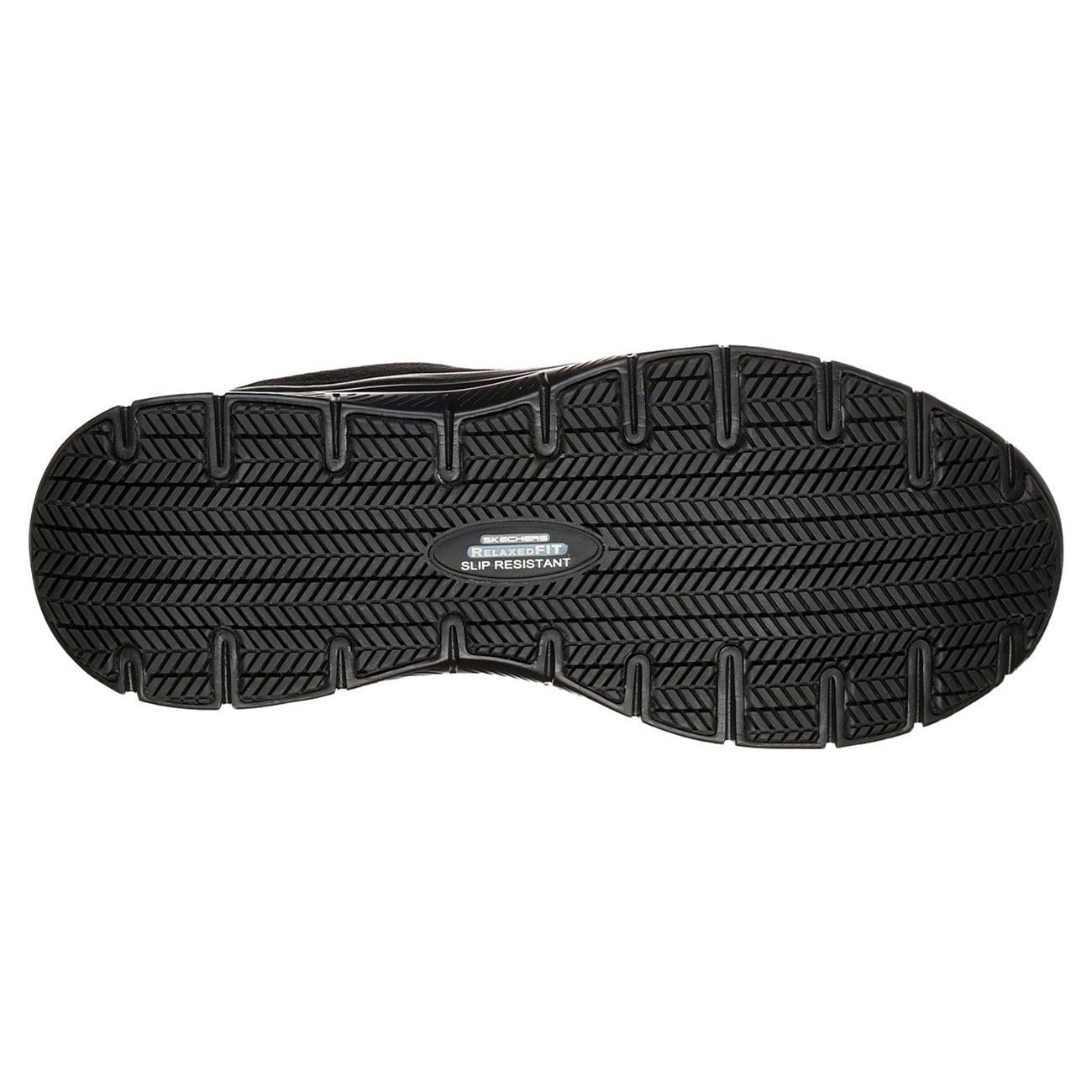 Skechers Flex Advantage - Bendon Sr Work Shoe Mens Occupational Footwear in Black
