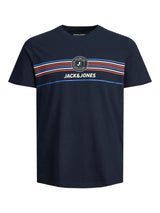 Jack & Jones (12240697) Men's Plus Size JCOVIBE T-Shirt in 3 Colours 1XL to 6XL