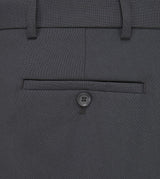 Skopes Brooklyn Hopsack Trouser For Mens in Charcoal, Waist 28 to 62