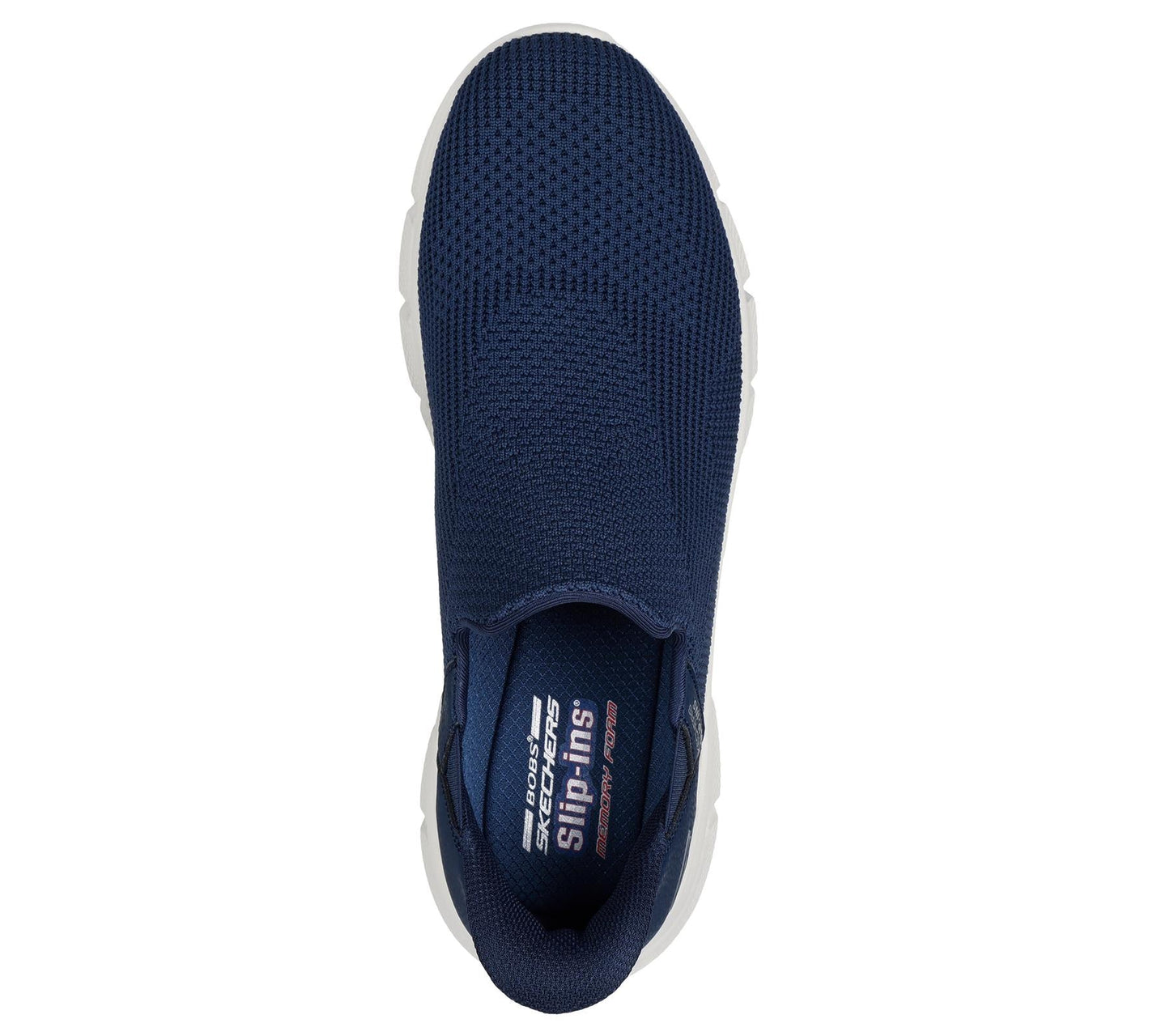 Skechers Slip On Shoe For Men BOBS Sport B Flex Resilient Slip-ins in Navy, 5.5-15