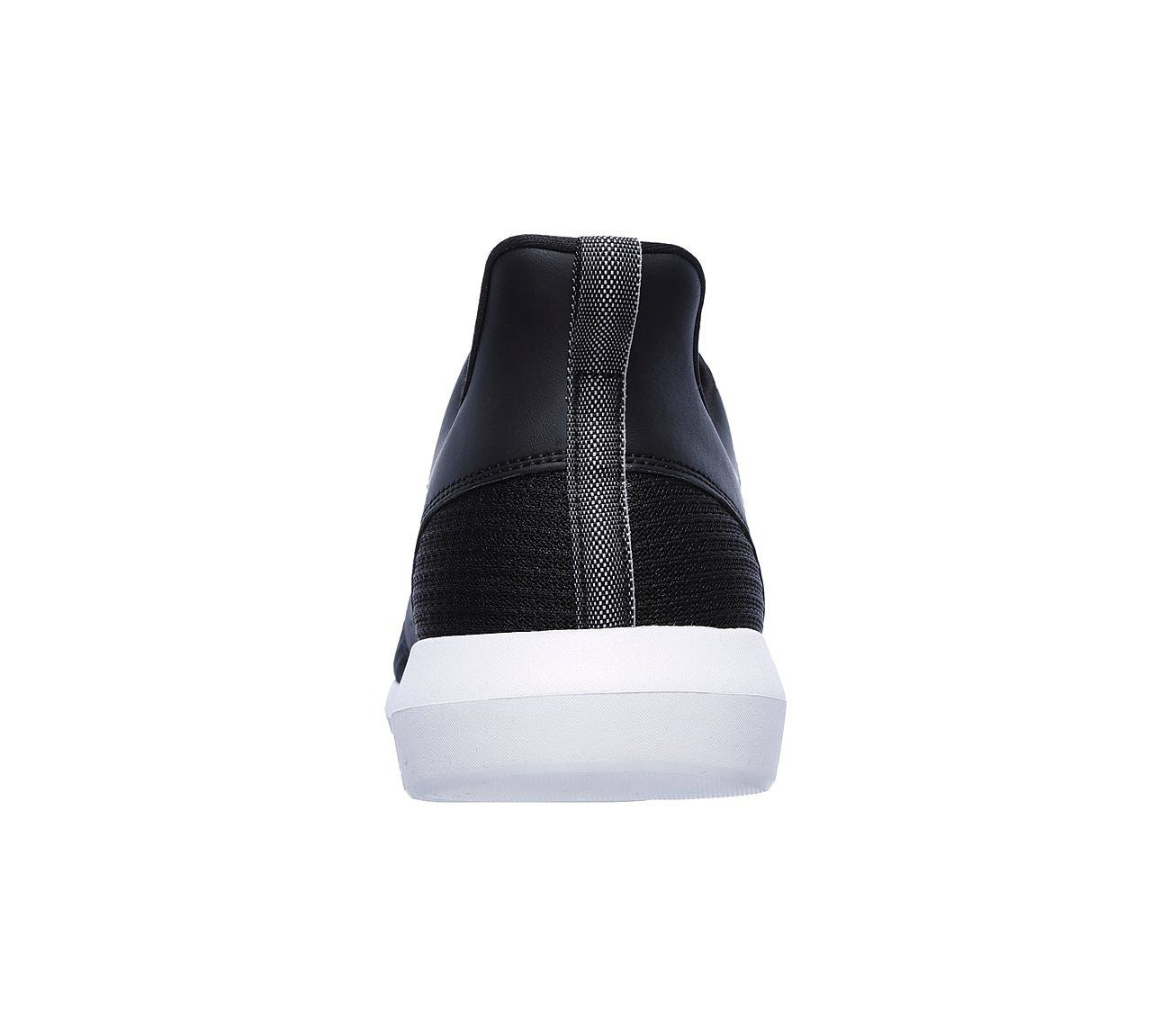 SKECHERS Men's Foreflex lace up athletic walking and training sneaker in Black/White