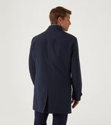 Skopes Mens Plus Size Premium Quality Rain Mac In Navy Size Small To 4Xl