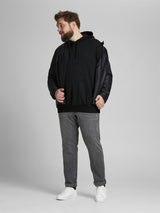 Jack & Jones Mens Plus Size Basic Pullover Hood