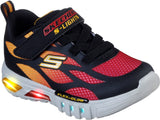Skechers Flex-Glow Dezlom Sports Shoes Childrens Sports in Black/Red