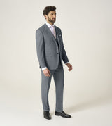 Skopes Anthony Suit Waistcoat For Men in Grey Check, 36R-62R
