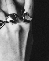 Zyra Sculpted Ring | Sterling Silver