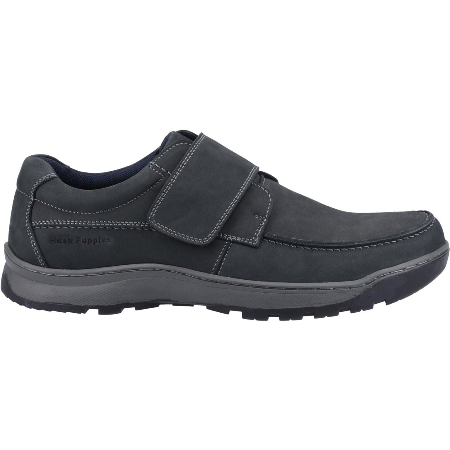 Hush Puppies Classic Touch Fastening Shoe For Men (Casper) in 4 Colours, 6-12