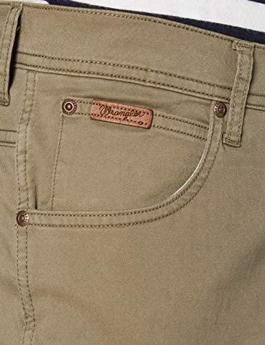 Wrangler Greensboro Texas Slim Stretch Chino Waist 38 - 46, 10 Colours