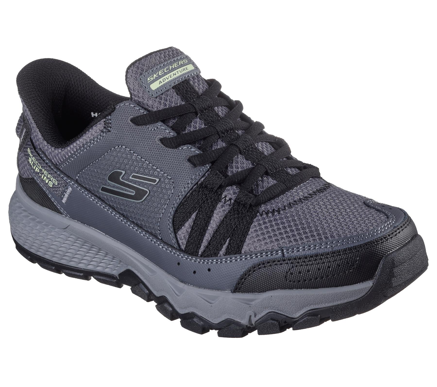 Skechers Slip On Shoe For Men Dynamite AT - Escapar Slip-ins in Charcoal/Black, 5.5-13