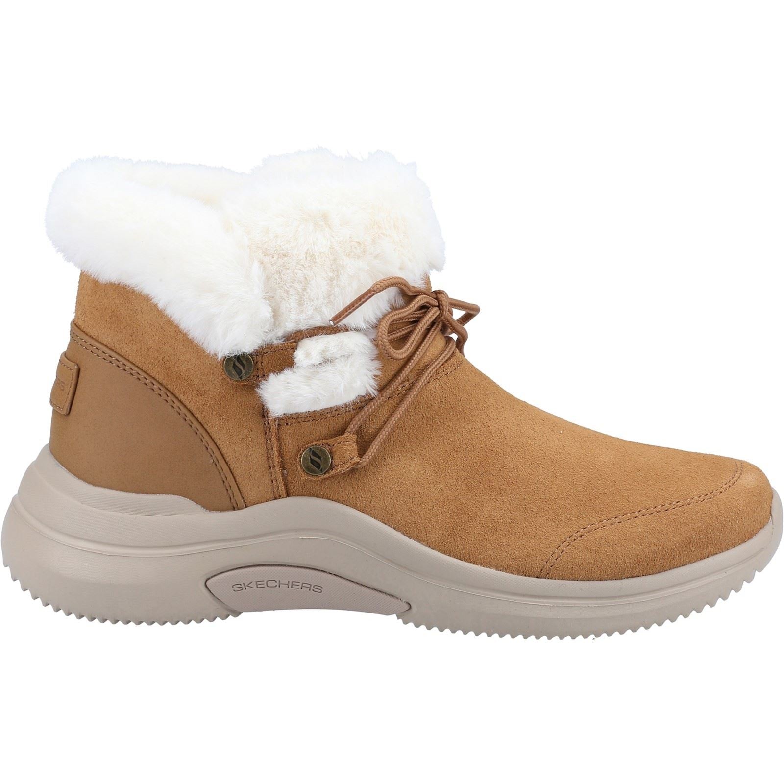 Skechers (GAR144271) Women's On-the-GO Midtown Cozy Vibes Boot in 2 Colour Options 3 to 8