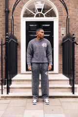 Mohair Knit BC Jumper - Charcoal