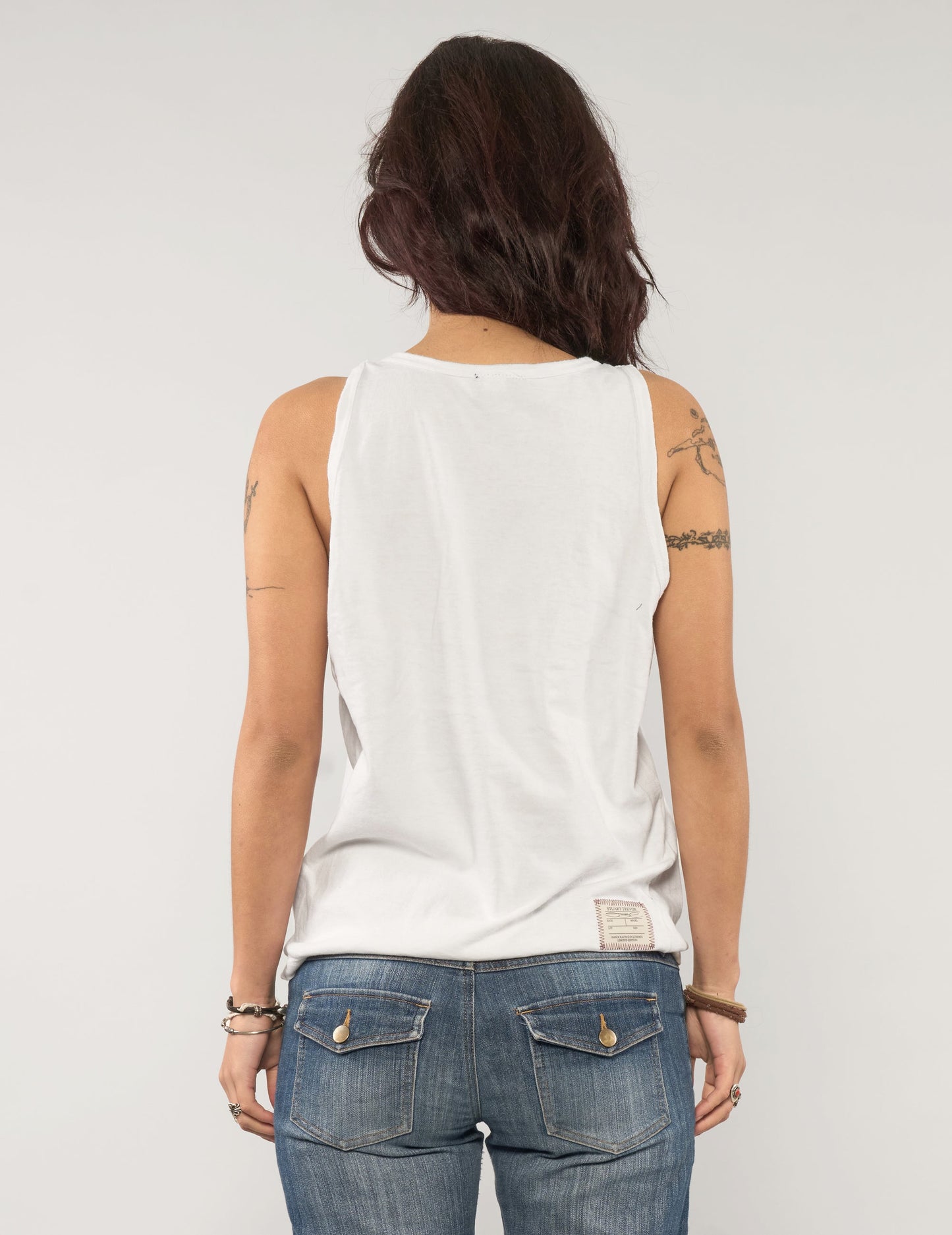 Vintage German Army Vest in White