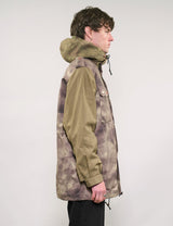 IMMORTAL Hooded Desert Parka in Camo & Khaki