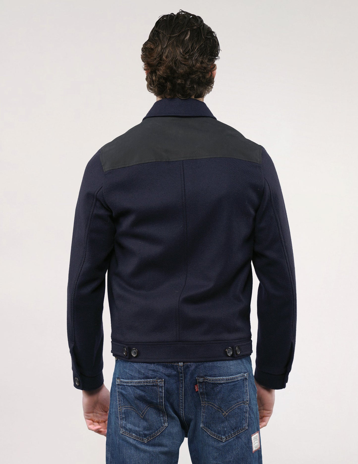 Oliver Spencer Lightweight Jacket in Navy