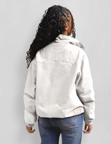 Classic Harrington Jacket in Off White/Bone