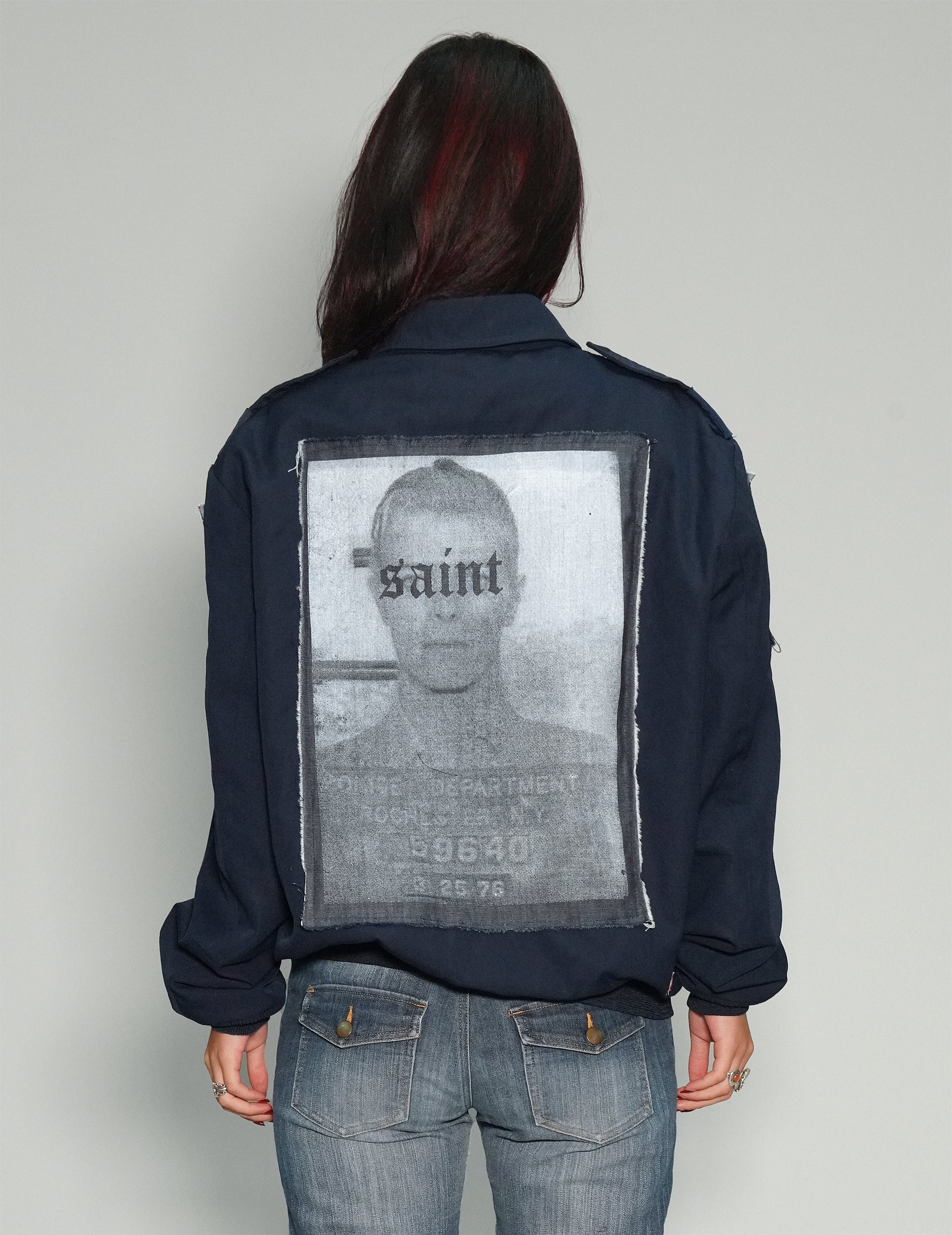 Patched RAF Jacket