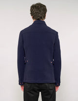 IMMORTAL Monaco Car Coat - Navy Waffle