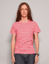 Vintage Naval T-Shirt in Red Stripe