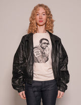Tyvek Bomber in Black