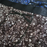 IKON Men's 3" Trunks - Skulls and Hearts Black