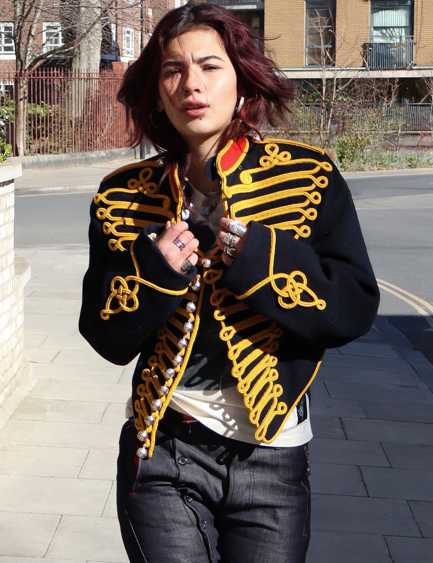 “Hendrix“ inspired Rock n Roll Vibes Band Jacket