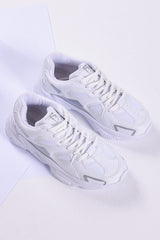 Tonny Black Unisex White Sax Sports Shoes Tb252
