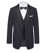 Skopes Newman Suit Jacket For Men's in Navy Shadow Check, 34S to 58L
