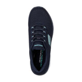 Skechers Summits Sports Shoes Ladies Sports in  Navy/Light Blue