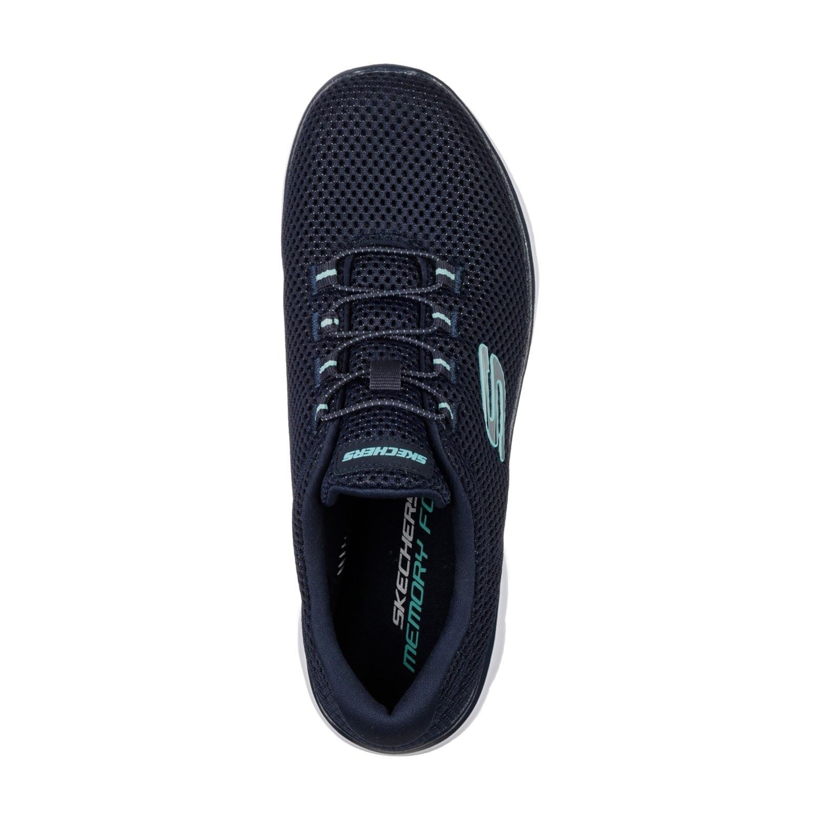Skechers Summits Sports Shoes Ladies Sports in  Navy/Light Blue