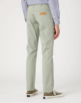 Wrangler Texas Slim Chino in Sea Grass Colour Waist Size 34 to 46